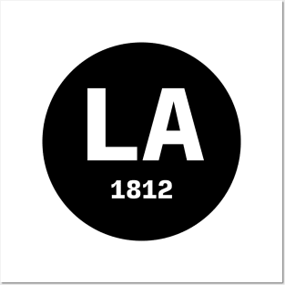 Louisiana | LA 1812 Posters and Art